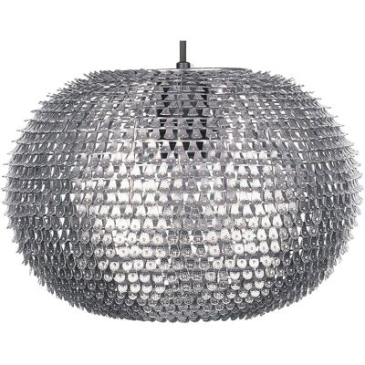 Beliani Silver Pendant Lamp - Pendant Lamp Beliani Silver Pendant Lamp - Pendant Lamp