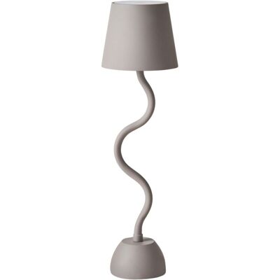 Beliani Vouga Modern Metal Table Lamp with Wireless Charging Beliani Vouga Modern Metal Table Lamp with Wireless Charging