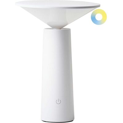 Beliani Levira White Portable Table Lamp - Table Lamp Beliani Levira White Portable Table Lamp - Table Lamp