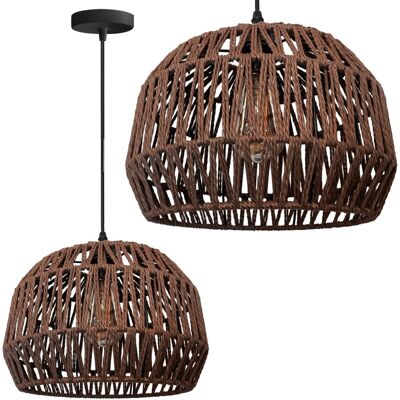 Toolight Brown E27 Pendant Lamp - Ceiling Light Toolight Brown E27 Pendant Lamp - Ceiling Light