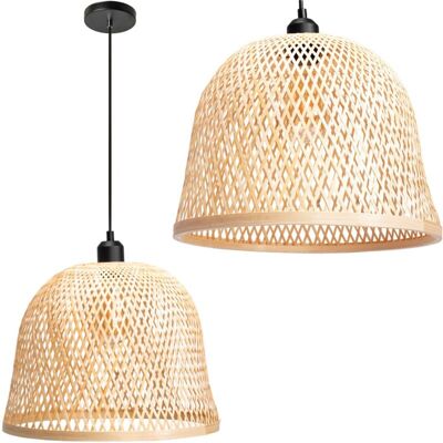 TOOLIGHT Model APP1336-1CP Bamboo Pendant Lamp - Pendant lamp TOOLIGHT Model APP1336-1CP Bamboo Pendant Lamp - Pendant lamp