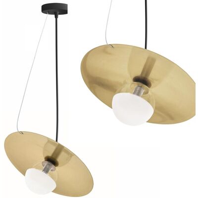 Toolight Ceiling Lamp Black Gold - Pendant Light - Ceiling Mount Toolight Ceiling Lamp Black Gold - Pendant Light - Ceiling Mount