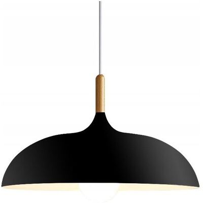 Toolight Anzo Black Pendant Lamp - Adjustable E27 Round Ceiling Light Toolight Anzo Black Pendant Lamp - Adjustable E27 Round Ceiling Light