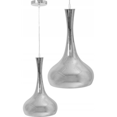 Toolight Chrome Pendant Lamp APP281-1CP - Pendant Light Toolight Chrome Pendant Lamp APP281-1CP - Pendant Light