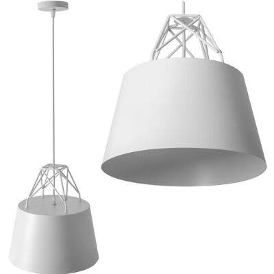 Toolight White Pendant Lamp - Modern Decor - E27 Toolight White Pendant Lamp - Modern Decor - E27
