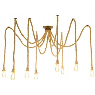 Toolight Beige 8-Arm Modern Ceiling Light - Lamp Toolight Beige 8-Arm Modern Ceiling Light - Lamp