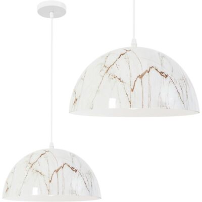 Toolight Marble Pendant Lamp - Adjustable Height, E27 60W Toolight Marble Pendant Lamp - Adjustable Height, E27 60W