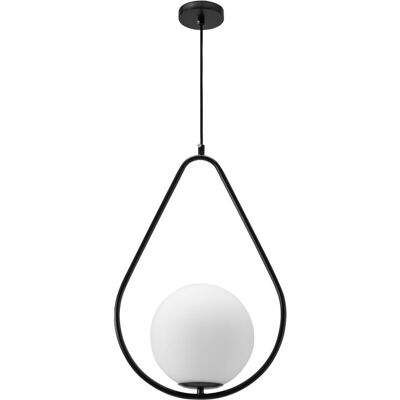 Toolight - Pendant Lamp APP938-1CP Modern Loft Black 1-light point E27 34x34x47-110cm Toolight - Pendant Lamp APP938-1CP Modern Loft Black 1-light point E27 34x34x47-110cm