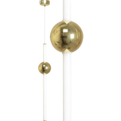 Toolight LED Pendant Lamp - Adjustable Gold/White 12W Toolight LED Pendant Lamp - Adjustable Gold/White 12W