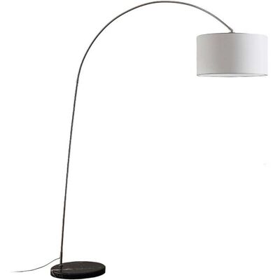 Lindby Belinda White/Nickel Floor Lamp - Floor Lamp Lindby Belinda White/Nickel Floor Lamp - Floor Lamp