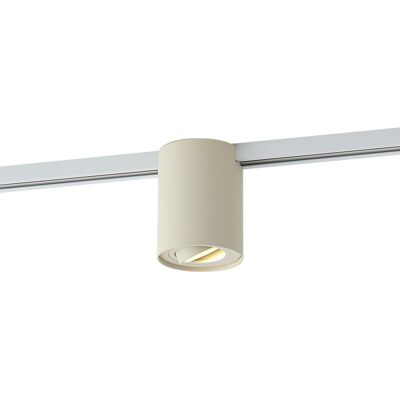 Qazqa Modern Beige Spotlight For 1-phase Track System - Iconic Qazqa Modern Beige Spotlight For 1-phase Track System - Iconic