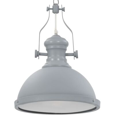 vidaXL Ceiling Lamp Grey Round E27 - Ceiling Lamp vidaXL Ceiling Lamp Grey Round E27 - Ceiling Lamp