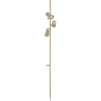 Qazqa Modern Wall Lamp Beige 3-light - Jeana Luxe Qazqa Modern Wall Lamp Beige 3-light - Jeana Luxe