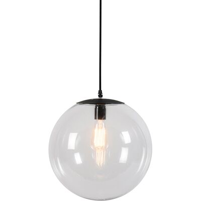 Qazqa Modern Pendant Lamp 35cm Transparent - E27 Max 60W Qazqa Modern Pendant Lamp 35cm Transparent - E27 Max 60W