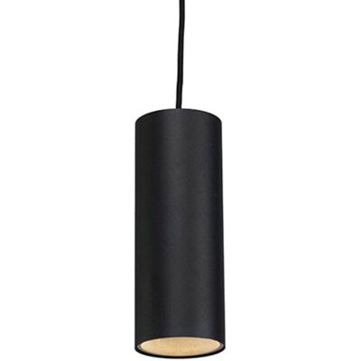 Qazqa Black WiFi Cylindrical Pendant Lamp - Adjustable Color Qazqa Black WiFi Cylindrical Pendant Lamp - Adjustable Color