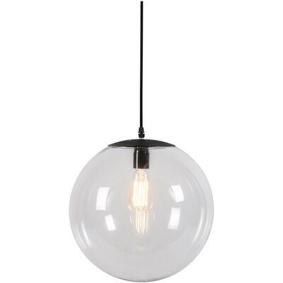 Qazqa Modern Transparent Pendant Light 35cm WiFi A60 Qazqa Modern Transparent Pendant Light 35cm WiFi A60