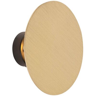 QAZQA Gold Smart Round Wall Light - G9 LED QAZQA Gold Smart Round Wall Light - G9 LED