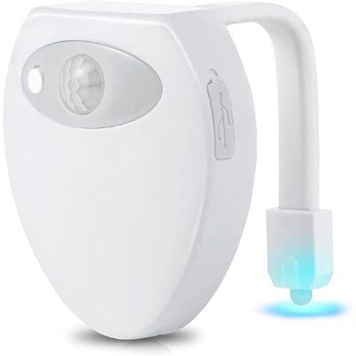 MEMKEY Toilet Lamp Rechargeable led Night Light 8 Colors for wc Bathroom/Lock Bucket/Toilet/Closet/Sink/Hotels Cafes MEMKEY Toilet Lamp Rechargeable led Night Light 8 Colors for wc Bathroom/Lock Bucket/Toilet/Closet/Sink/Hotels Cafes