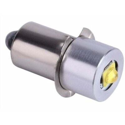 TORMATOR Upgraded LED Flashlight Bulb, 3W 6-24V P13.5S High Brightness LED Flashlight Bulb Replacement Part Emergency Work Light Flashlight Torch White Light TORMATOR Upgraded LED Flashlight Bulb, 3W 6-24V P13.5S High Brightness LED Flashlight Bulb Replacement Part Emergency Work Light Flashlight Torch White Light