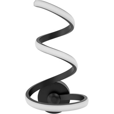 Toolight Black Matt 18W Wall Lamp - Spring Up LED Spiral Toolight Black Matt 18W Wall Lamp - Spring Up LED Spiral