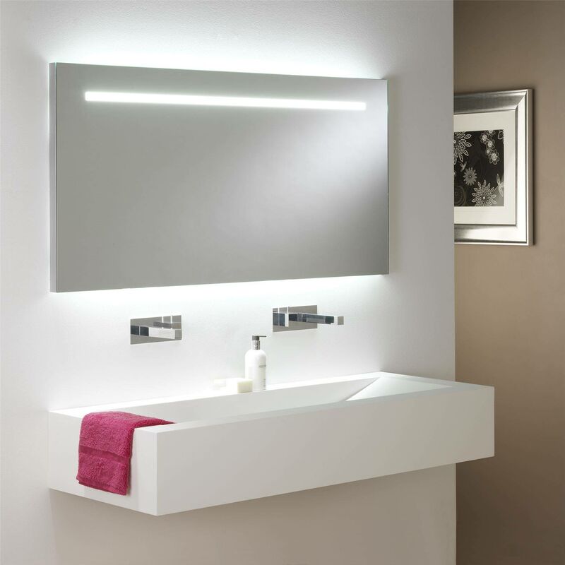Searchlight - 762 - led Indoor / Outdoor Recessed Rectangle Wall Light White, Brushed Chrome IP65