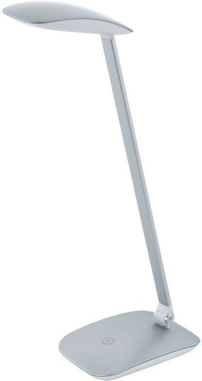 Eglo Cajero Led Desk Task Lamp Silver 4 Step Dimming