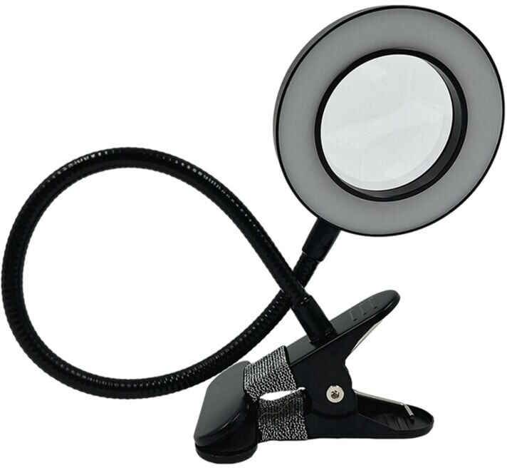 Tlily - Clip-Type Led Magnifying Glass Nail Beauty Light usb Cold Non-Slip Equipment Clamp Portable Desk Lamp
