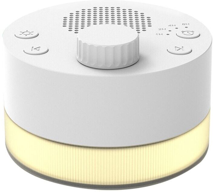 TLILY Portable Sound Machine & Night Light, White Noise