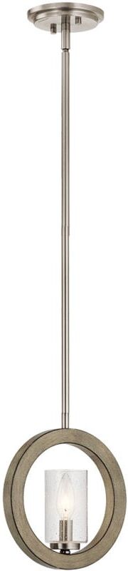 Elstead - Grand Bank Kichler Wall Light/ Mini-Pendant/ Semi-Flush Antique Grey