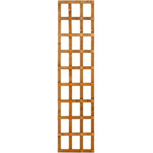 FOREST GARDEN Forest 6' x 2' Heavy Duty Square Garden Trellis Fence Panel Pack (1.83m x 0.61m) - Dip Treated