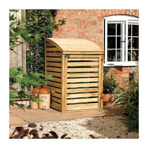 Rowlinson - Single Bin Store - Natural timber