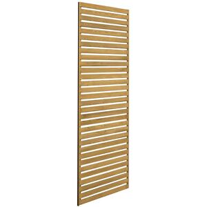 Forest Garden - Forest 6' x 2' Pressure Treated Slatted Trellis Panel Pack (1.8m x 0.6m) - Natural Timber