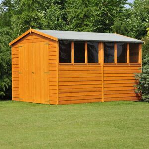 SHIRE Sjhire Overlap wooden Shed 10 x 6