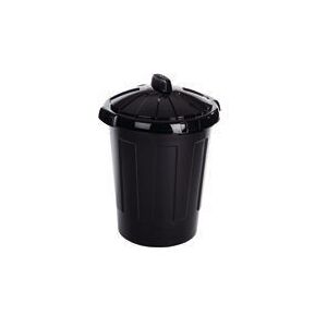 VFM - Dustbin 80 Litre Black 379770