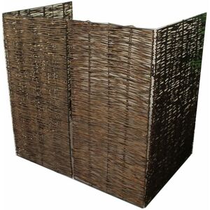 Selections - Willow Wheelie Bin Screen (Double)