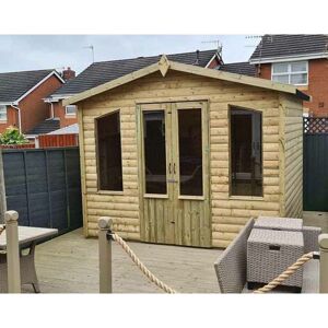 CHURNET VALLEY GARDEN FURNITURE LTD 10 x 10 chatsworth summerhouse