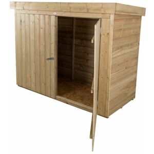 WORCESTER 28 x 63 Pent Large Outdoor Store - Pressure Treated (1.9m x 0.9m)