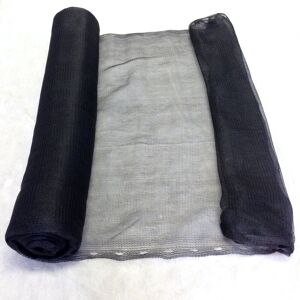 1m x 10m Yuzet Black Debris Scaffold Netting/Windbreak Shade Crop Protection - Black