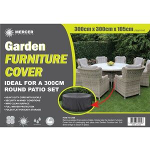 Lemon Pavilion Garden Furniture - Round Furniture Cover - L300 x W300 cm