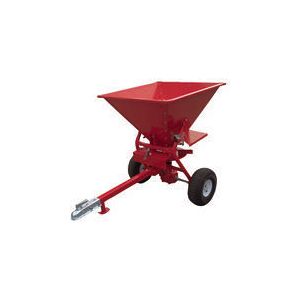 VFM Red 350lb atv Salt Spreader 160L