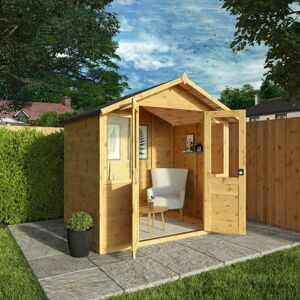 Traditional Shiplap Apex Wooden Garden Room Summerhouse - 7 x 5 - Waltons