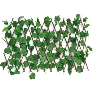 MAEREX 7x2m 27.5 Artificial Hedge Green grape Leaf Wood Fence Garden Screen Balcony Privacy Cover