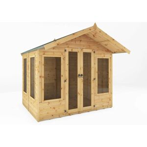 Premium Shiplap Apex Wooden Garden Room Summerhouse - 6 x 8 - Waltons