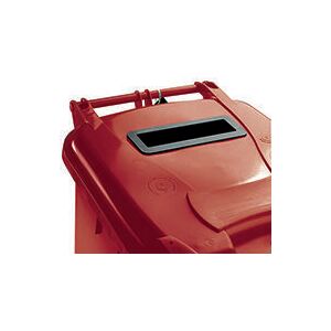 VFM - 240L Locked Red Wheelie Bin 377909