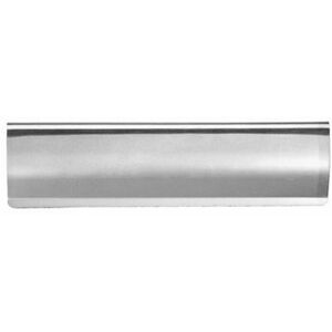 Loops - Curved Letterbox Cover Interior Letter Tidy Flap 280 x 78mm Steel Chrome