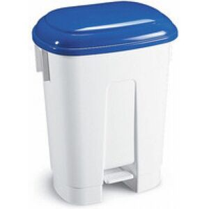 Slingsby - 30 Ltr Plastic Bin White/Blu 348022 - SBY14765