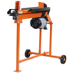 FM10T-TC 5 Ton Electric DuoCut Log Splitter Work Bench Guard Stand - Forest Master