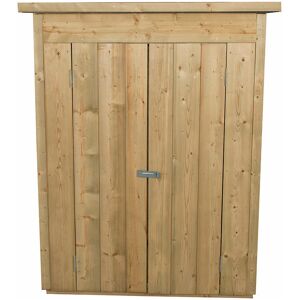 Forest Garden - Forest Pent Midi Wooden Garden Storage- Outdoor Patio Storage - Pressure Treated