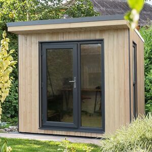 Xtend 2.5M Premium - Outdoor Wooden Garden Building Summerhouse Office - Forest