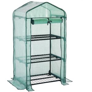 Greenhouse Small Hot House 158x49x69cm 3 tiers - Gardebruk